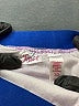 Justice 100% Polyester Hearts Purple Athletic Shorts Size 10 - photo 3