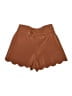 Miss Selfridge 100% Polyester Brown Shorts Size 10 - photo 1