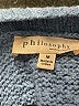 Philosophy Republic Clothing Color Block Blue Pullover Sweater Size M - photo 7