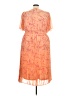 Taylor 100% Polyester Orange Cocktail Dress Size 20 - photo 2