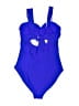 Vimpunec Solid Blue One Piece Swimsuit Size L - photo 2