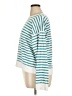 J.Crew 100% Cotton Stripes Teal Pullover Sweater Size XL - photo 5