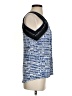 One September 100% Rayon Blue Sleeveless Blouse Size S - photo 4