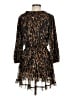Muche et Muchette Animal Print Brown Cocktail Dress One size - photo 2