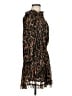 Muche et Muchette Animal Print Brown Cocktail Dress One size - photo 4