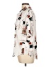 Assorted Brands Print Ivory Short Sleeve Button-Down Shirt Size L (estimated) - photo 5