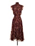 Aqua Paisley Brown Cocktail Dress Size S - photo 2