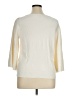 Ann Taylor Ivory 3/4 Sleeve Top Size XL - photo 2