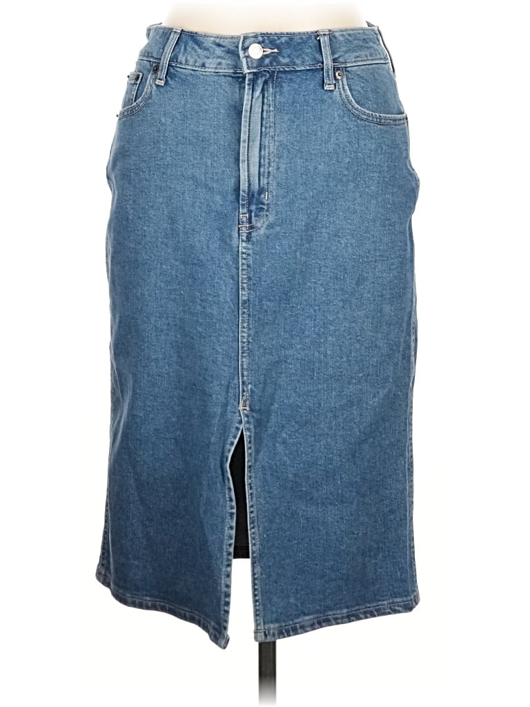 Pre-owned Gap Denim Skirt In Blue
