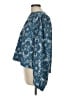 Ann Taylor LOFT Blue Long Sleeve Blouse Size L - photo 5