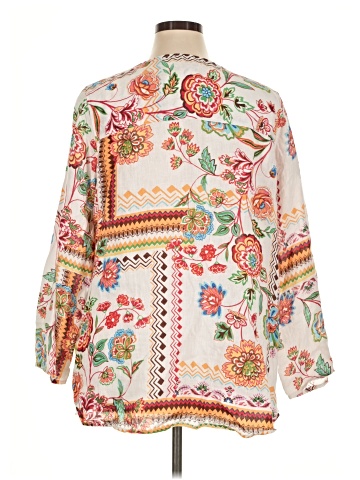 H By Halston 3/4 Sleeve Blouse (view 2)