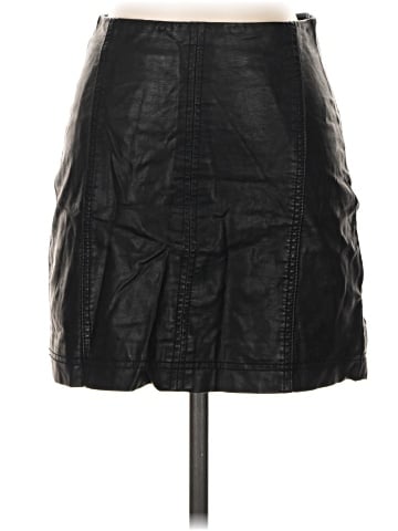 Free People Faux Leather Skirt (view 1)