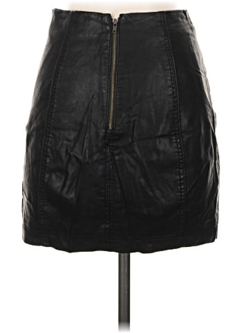 Free People Faux Leather Skirt (view 2)