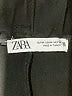 Zara Solid Black Dress Pants Size M - photo 7