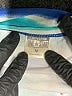Converse One Star 100% Polyester Stripes Blue Swimsuit Bottoms Size M - photo 3