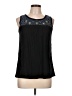 Cupio 100% Viscose Black Sleeveless Blouse Size L - photo 1