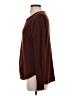Pink Clover 100% Polyester Solid Burgundy Pullover Sweater Size S - photo 5