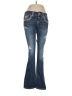 Maurices Hearts Silver Jeans Size 7 - 8 - photo 1