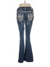 Maurices Hearts Silver Jeans Size 7 - 8 - photo 2