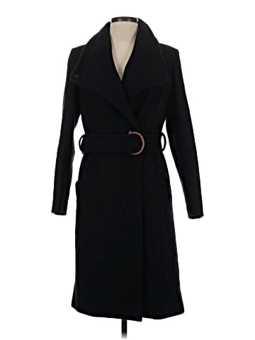 MNG Basics Wool Coat (view 1)