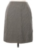 ICB 100% Wool Houndstooth Gray Wool Skirt Size 2 - photo 1