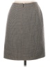 ICB 100% Wool Houndstooth Gray Wool Skirt Size 2 - photo 2
