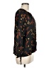 Point Sur 100% Viscose Black 3/4 Sleeve Blouse Size M - photo 4