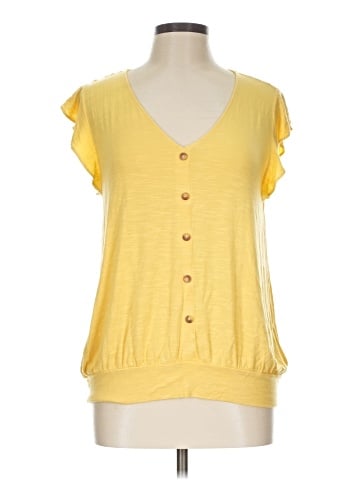 Ann Taylor LOFT Outlet Short Sleeve Top (view 1)