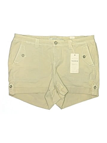 Torrid Khaki Shorts (view 1)