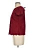Ann Taylor LOFT 100% Polyester Burgundy Short Sleeve Top Size S (petite) - photo 5