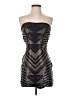Ruby Rox Chevron-herringbone Black Cocktail Dress Size S - photo 1