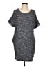Vince. Gray Casual Dress Size L - photo 1