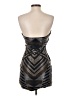 Ruby Rox Chevron-herringbone Black Cocktail Dress Size S - photo 2