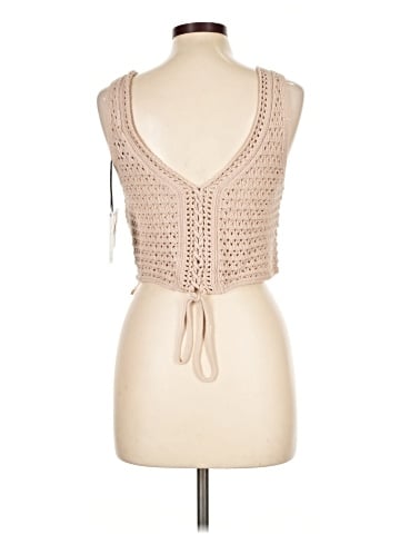 Pink Rose Sweater Vest (view 2)