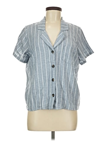 Hang Ten Short Sleeve Blouse (view 1)