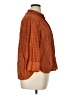Zara Orange 3/4 Sleeve Blouse Size XL - photo 4