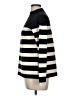 Chico's Stripes Black Turtleneck Sweater Size M - photo 5