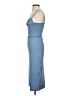 Danielle Bernstein Solid Blue Cocktail Dress Size XS - photo 5
