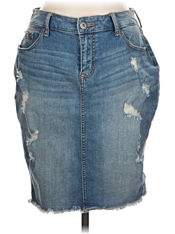 Torrid Denim Skirt (view 1)