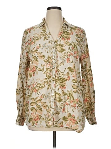 Laura Ashley Long Sleeve Blouse (view 1)