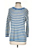 J.Crew Stripes Blue Pullover Sweater Size XS - photo 1