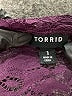 Torrid Burgundy Long Sleeve Blouse Size 1X Plus (1) - photo 7
