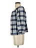 Gap Blue 3/4 Sleeve Button-Down Shirt Size S - photo 5