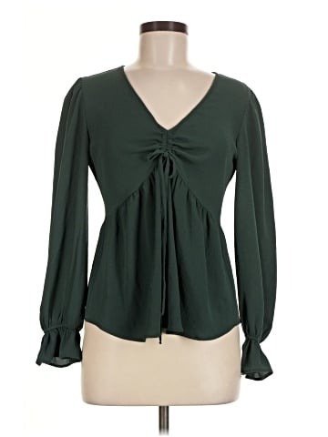 ASOS Design Long Sleeve Blouse (view 1)