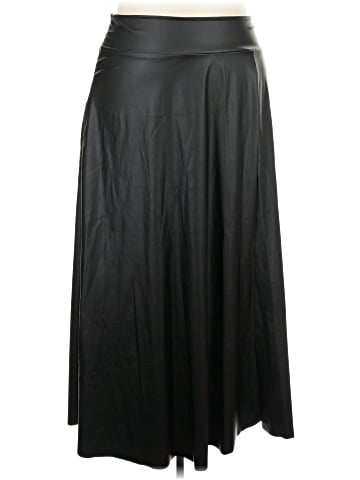Lyaner Faux Leather Skirt (view 1)