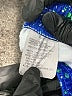 Under Armour 100% Polyester Stars Blue Track Pants Size L (youth) - photo 4