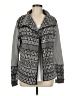 BEYOND THREADS 100% Alpaca Gray Wool Cardigan Size M - photo 1