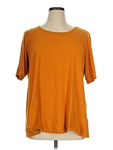 LOGO by Lori Goldstein Short Sleeve T-Shirt (view 1)