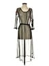 Potter's Pot 100% Polyester Graphic Black Cocktail Dress Size S - photo 1