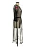 Potter's Pot 100% Polyester Graphic Black Cocktail Dress Size S - photo 4